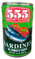 555 - Sardines in Tomato Sauce, 15 Ounces, (Pack of 3 cans)