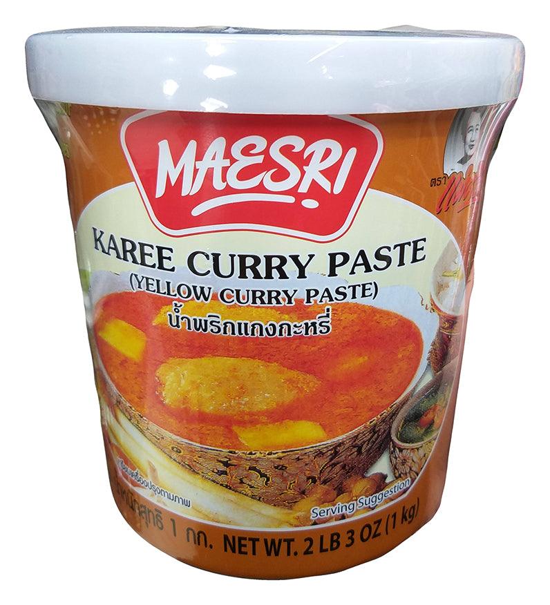 Maesri - Karee Curry Paste, 2.3 Pounds, (Pack of 1 Jar) - Mighty Depot