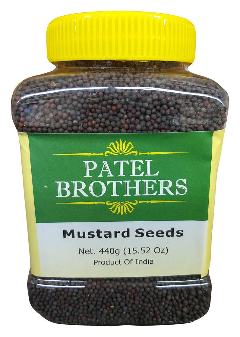 Patel Brothers - Mustard Seeds, 15.52 Ounces, (Pack of 1)