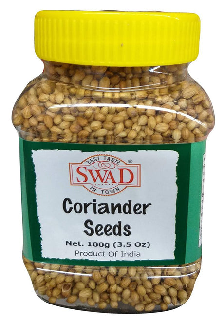 Swad - Coriander Seeds, 3.5 Ounces, (1 Jar) - Mighty Depot