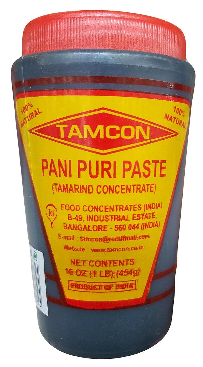 Tamcon - Pani Puri Paste, 1 Pound, (1 Jar) - Mighty Depot