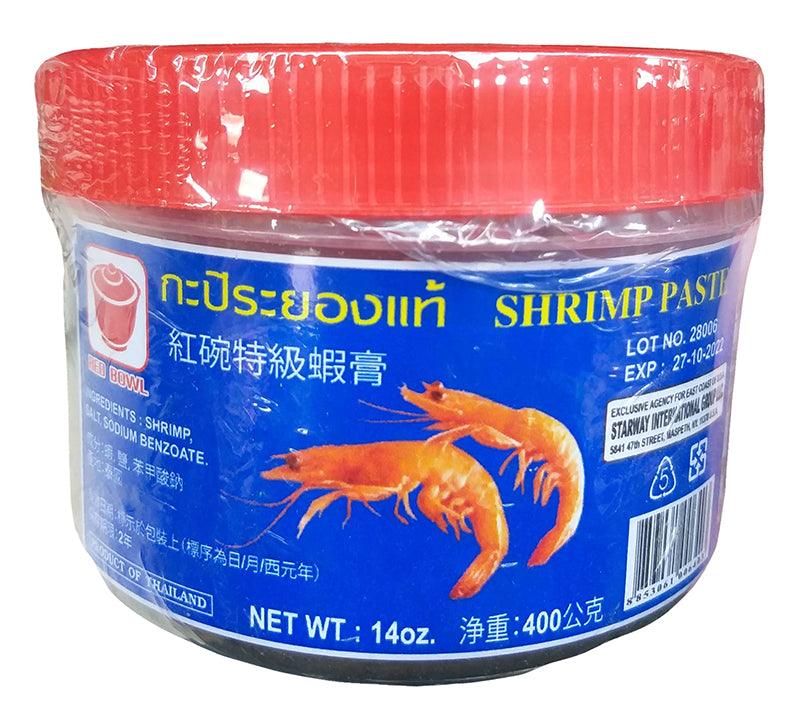 Red Bowl - Shrimp Paste, 14 Ounces, (1 Jar) - Mighty Depot