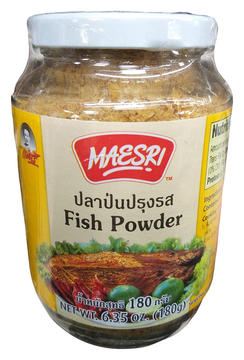 Maesri - Fish Powder, 6.35 Ounces, (1 Jar)