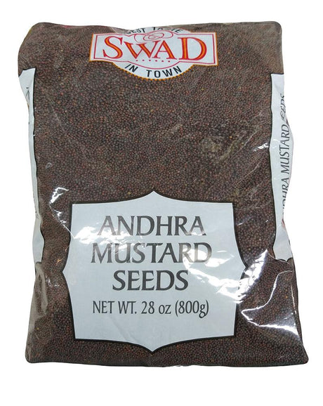 Swad - Andhra Mustard Seeds, 1.75 Pounds, (1 Bag) - Mighty Depot