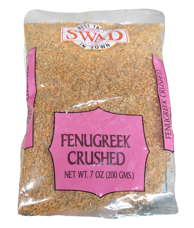 Swad - Fenugreek Crushed, 7 Ounces, (1 Bag)