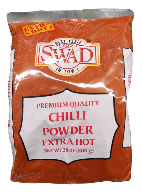 Swad - Chili Powder (Extra Hot), 1.75 Ounces, (1 Bag) - Mighty Depot