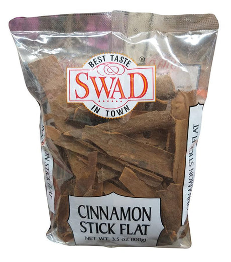 Swad - Cinnamon Stick Flat, 3.5 Ounces, (1 Bag) - Mighty Depot