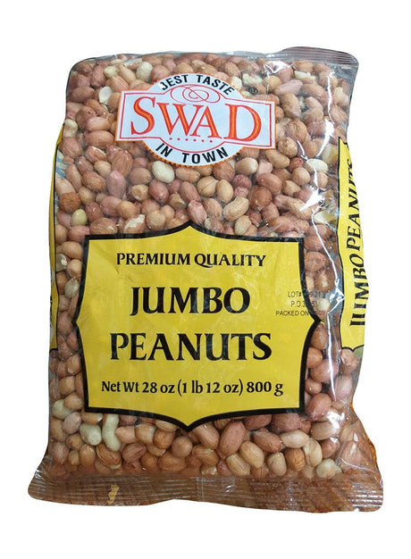 Swad - Jumbo Peanuts, 1.12 Pounds, (1 Bag) - Mighty Depot