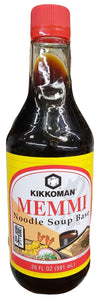 Kikkoman - Memmi Noodle Soup Base, 20 Ounces, (1 Bottle)