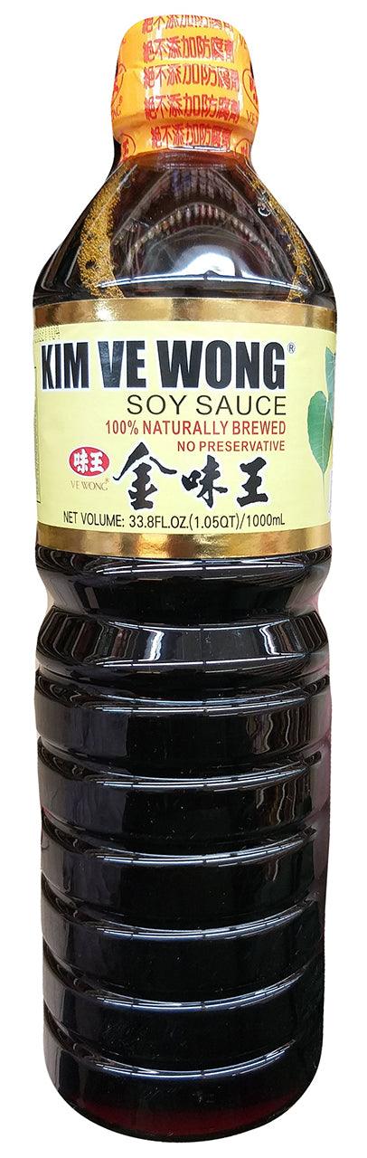 Kim Ve Wong - Soy Sauce, 2.2 Pounds (1 Bottle) - Mighty Depot