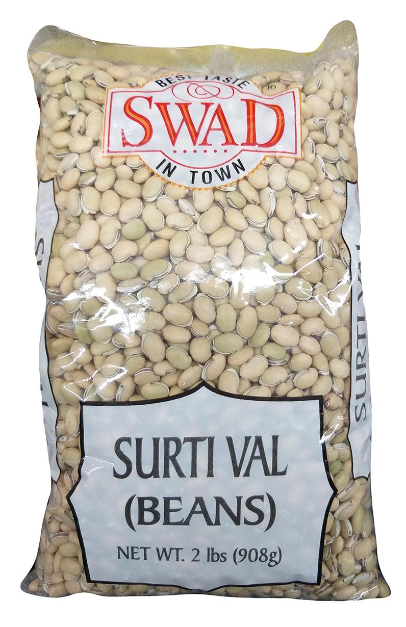 Swad - Surti Val Beans, 2 Pounds (1 Bag) - Mighty Depot
