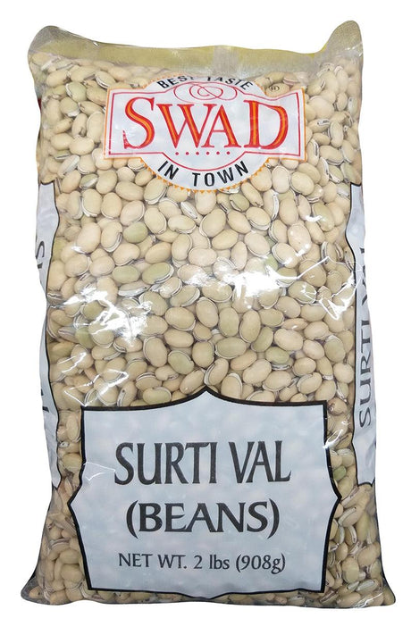 Swad - Surti Val Beans, 2 Pounds (1 Bag) - Mighty Depot