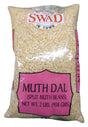 Swad - Muth Dal (Split Muth Beans), 2 Pounds (1 Bag) - Mighty Depot