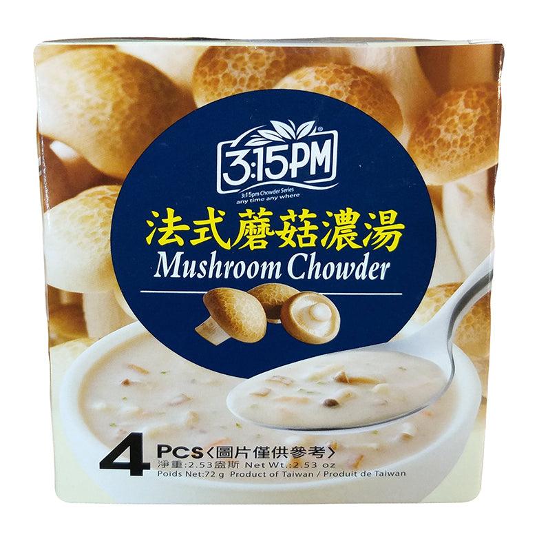 3:15PM - Mushroom Chowder, 2.53 Ounces, (1 Box)