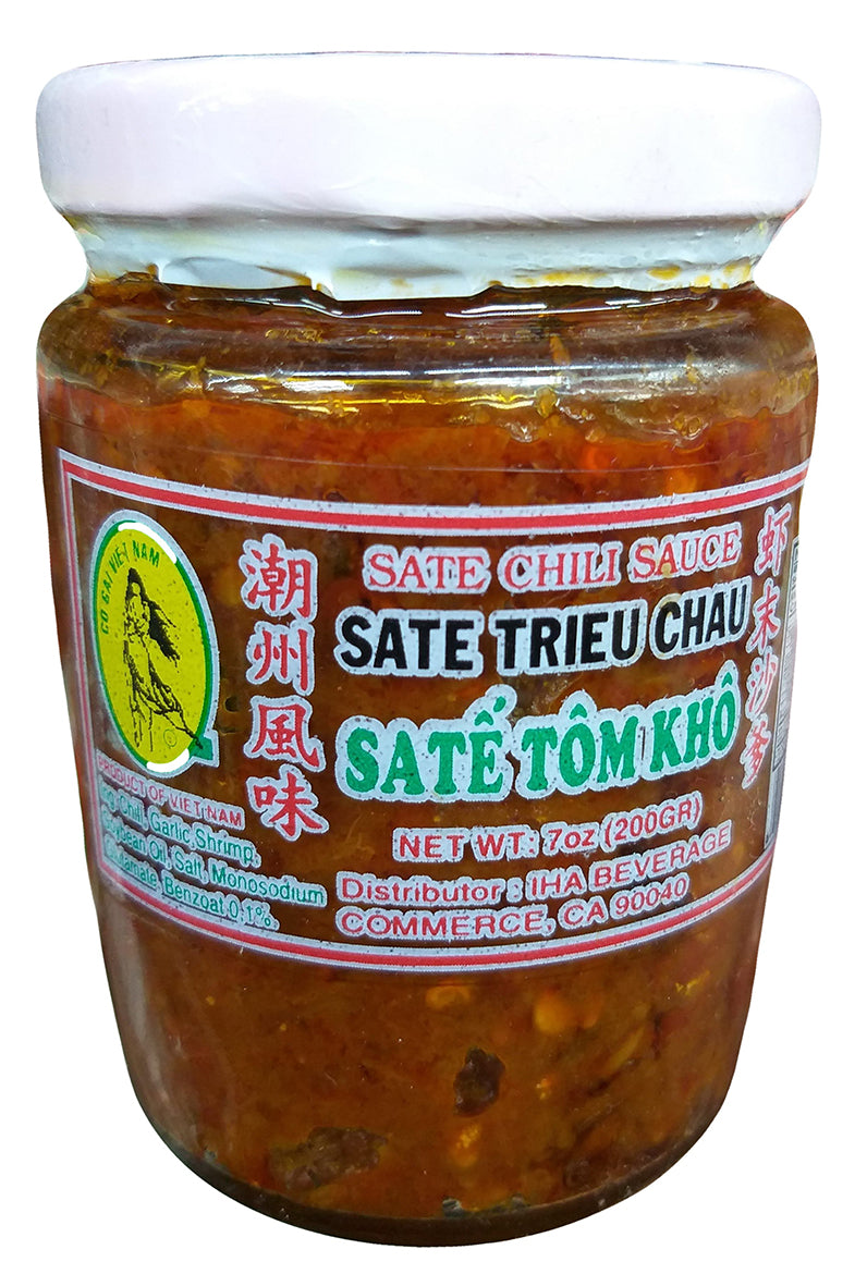 Co Gai Viet Nam - Sate Chili Sauce, 7 Ounces, (1 Jar)