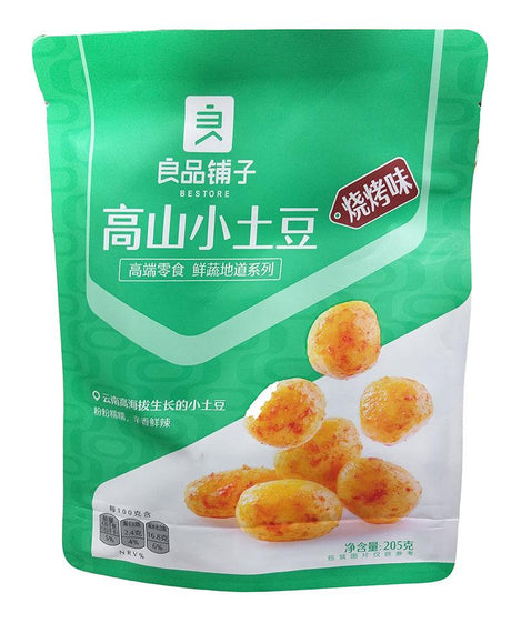 Bestore - Fried Potato Bulks (Barbecue), 7.3 Ounces, (1 Pouch) - Mighty Depot