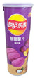 Frito Lay - Lay's Stax Potato Chip (Purple Coconut), 3.17 Ounces, (1 Can)