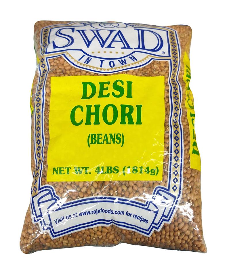 Swad - Desi Chori (Beans), 4 Pounds, (1 Bag) - Mighty Depot