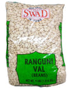 Swad - Ranguni Val (Beans), 4 Pounds, (1 Bag)