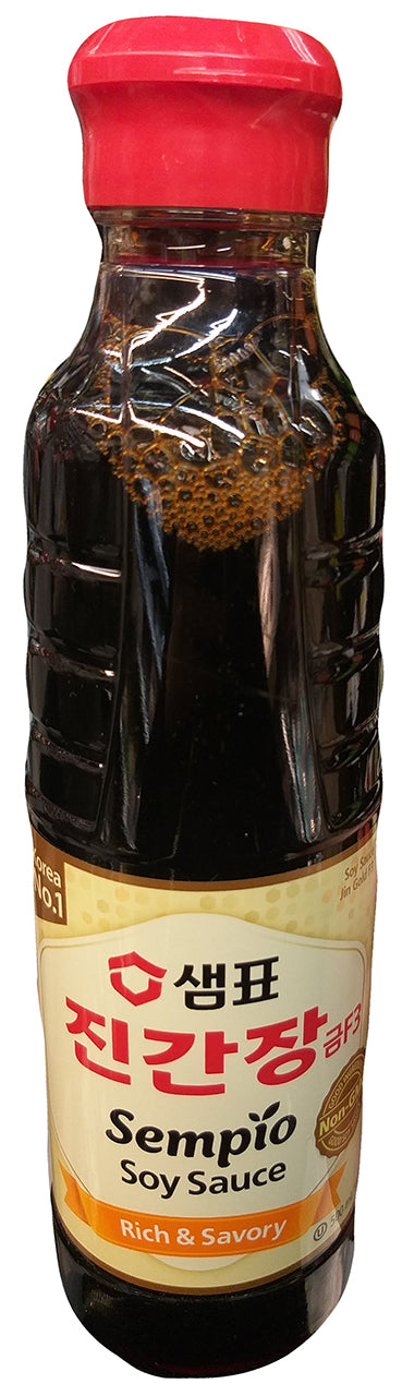 Sempio - Soy Sauce Rich and Savory, 1.1 Pounds, (2 Bottles)