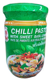 Cock Brand - Chili  Paste with Sweet Basil Leaves, 7 Ounces, (1 Jar)