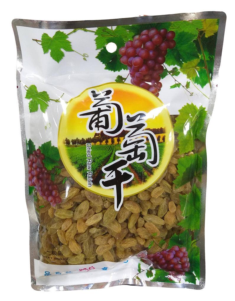 Green Farm - Dried Raw Raisins, 8.8 Ounces, (1 Bag) - Mighty Depot