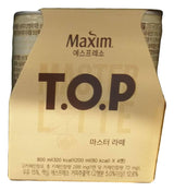 Maxim - T.O.P. Master Latte, 1.7 Pounds (6.8oz x 4 cans), (1 Pack of 4 Cans) - Mighty Depot
