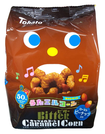 Tohato - Bitter Caramel Corn, 2.29 Ounces, (1 Bag)