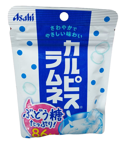 Asahi - Calpis Ramune (Tablet Candy), 1.44 Ounces, (1 Pouch)