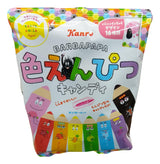 Kanro Barbapapa, Colored Pencil Candy , 2.8 Ounces, (1 Bag) - Mighty Depot