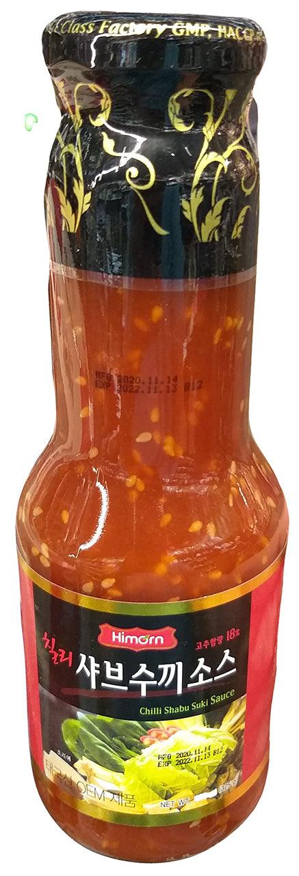 Himorn - Chili Shabu Suki ice Sauce, 10.58 Ounces, (1 Bottle) - Mighty Depot