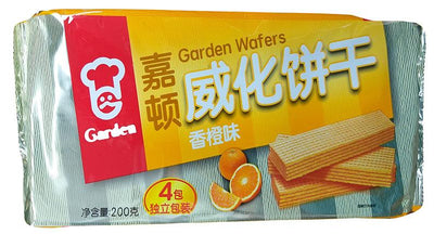 Garden - Garden Wafers (Orange), 7 Ounces, (1 Pack)