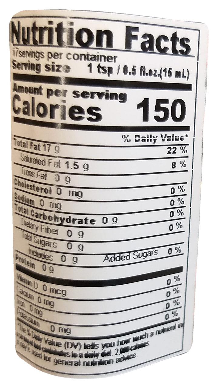 Sias - Smoky Flavored Oil, 8.58 Ounces, (1 Bottle) - Mighty Depot