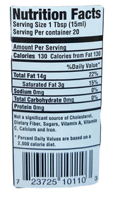 Union Foods - Black Sesame Oil, 10.43 Ounces, (1 Bottle) - Mighty Depot