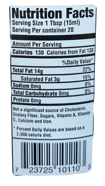 Union Foods - Black Sesame Oil, 10.43 Ounces, (1 Bottle)