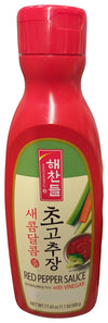 Haechandle - Red Pepper Sauce with Vinegar, 1.1 Pound, (1 Bottle)