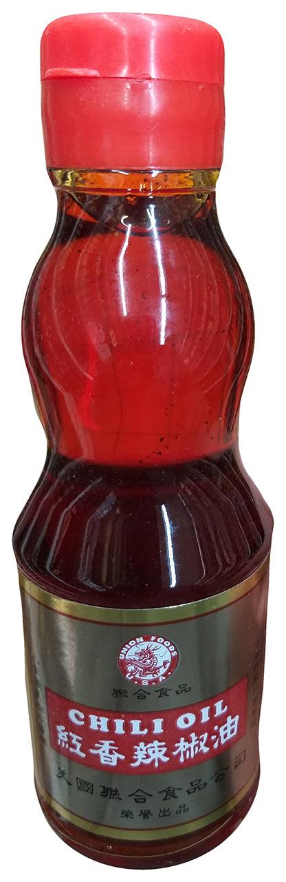 Union Foods - Chili Oil, 6.2 Ounces, (1 Bottle) - Mighty Depot