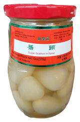 Good Way - Sugar Scallion in Syrup, 13 Ounces, (1 Jar) - Mighty Depot