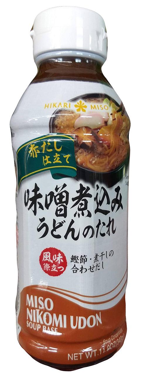 Hikari Miso - Miso Nikomi Udon, 11.9 Ounces, (1 Bottle) - Mighty Depot