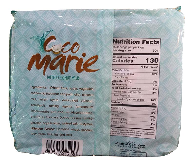 M.Y. San - Coco Marie with Coconut Milk, 1 Pound, (1 Bag) - Mighty Depot
