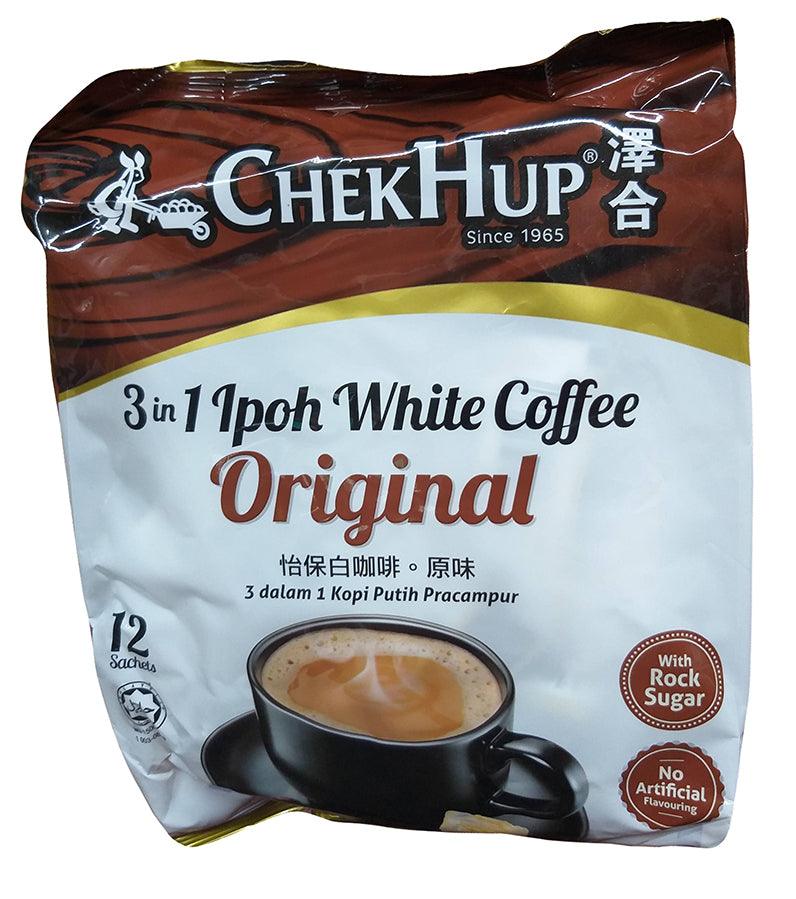 Chekhup - 3 in 1 Ipoh White Coffee (White), 1.05 Pounds, (1 Bag) - Mighty Depot