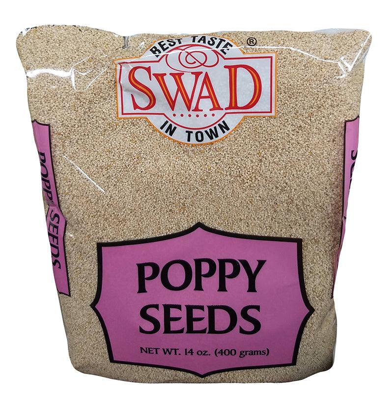 Swad - Poppy Seeds, 14 Ounces, (1 Bag) - Mighty Depot