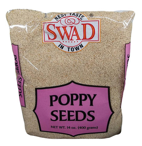 Swad - Poppy Seeds, 14 Ounces, (1 Bag) - Mighty Depot