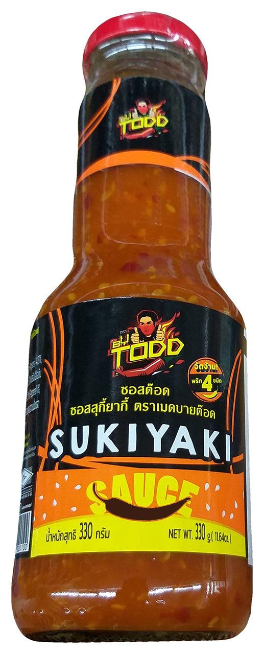 Todd - Sukiyaki Sauce, 11.64 Ounces, (1 Bottle) - Mighty Depot