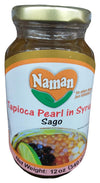 Naman - Tapioca in Syrup (Sago), 12 Ounces, (1 Jar)