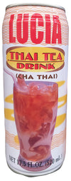 Lucia - Thai Tea Drink, 17.5 Ounces, (6 Cans)