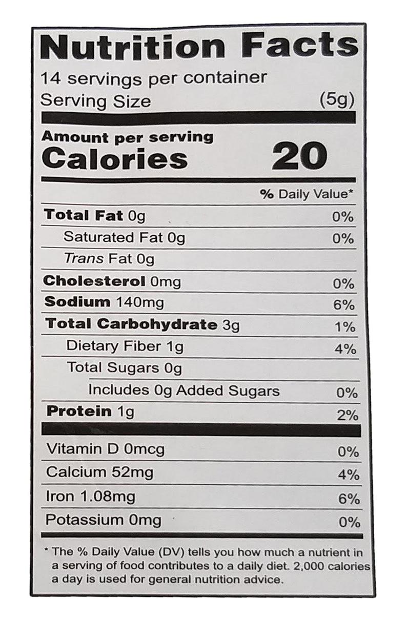 Sun-Flower Brand - Dried Laver, 2.5 Ounces, (1 Bag) - Mighty Depot