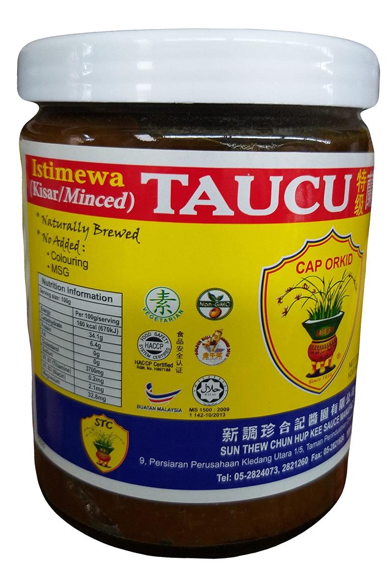Cap Orkid - Minced Taucu, 1.04 Pounds, (1 Jar) - Mighty Depot
