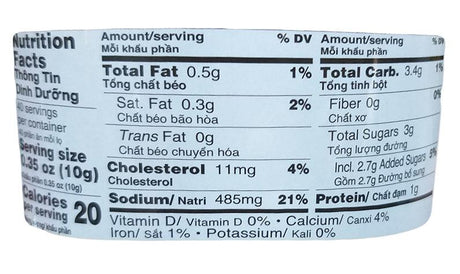 Asian Best Brand - Mam Ca Sac Salted Ground Gourami Fish in Brine, 14.10 Ounces, (1 Jar) - Mighty Depot