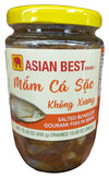 Asian Best Brand - Mam Ca Sac Khong Xuong Salted Boneless Gourami Fish in Brine, 15.16 Ounces, (1 Jar)